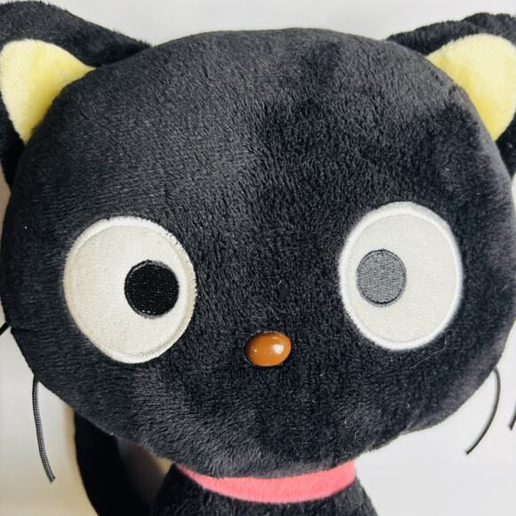 Sanrio Chococat Plush Hello Kitty Cat Pink Collar 2010 RARE - Picture 2 of 14